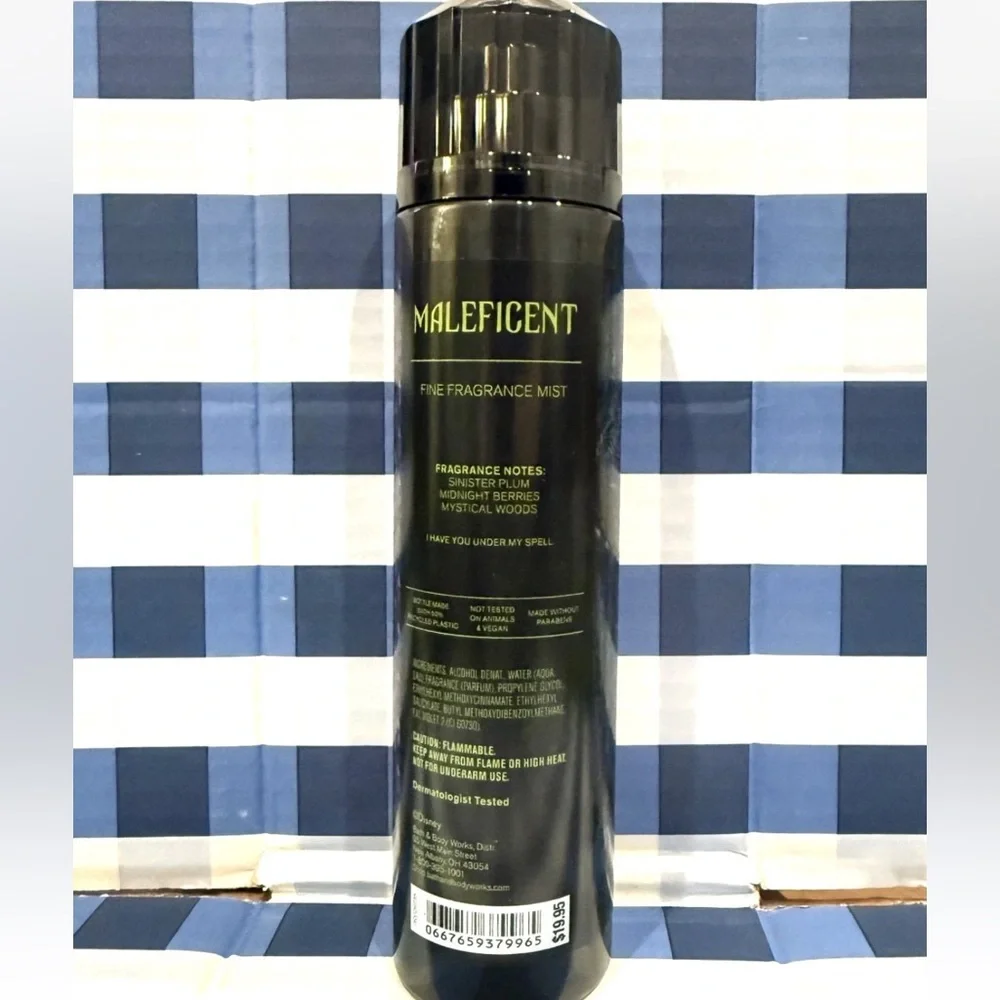 BBW DISNEY VILLAINS MALEFICENT BODY MIST NWT - Picture 2 of 3